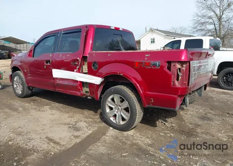 2015 Ford F-150 Platinum from USA, damaged, VIN 1FTEW1EG7FFA08456